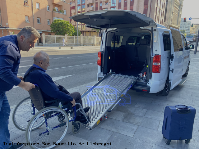 Taxi accesible San Baudilio de Llobregat